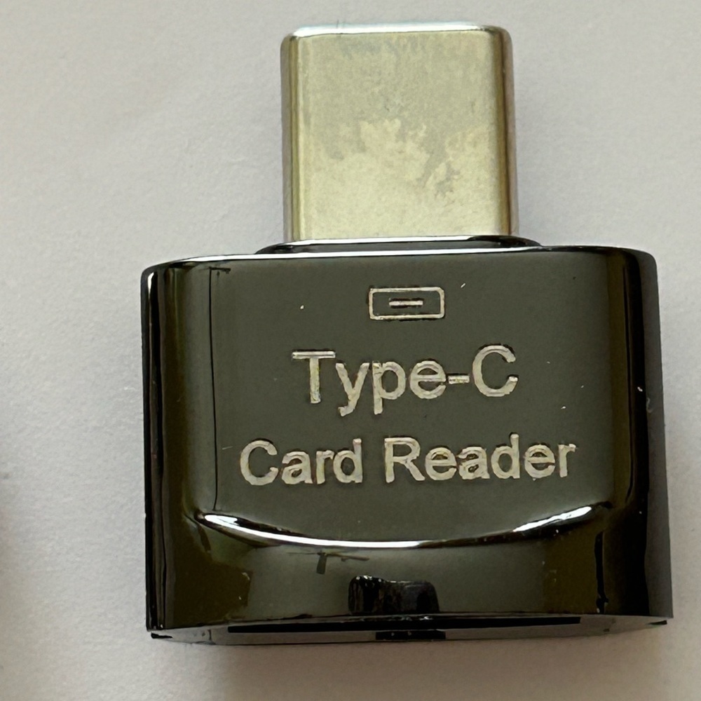 Mini USB-C SD Card Reader with Key Chain - BRAND NEW - Picture 6 of 6